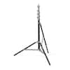 Front. RAUBAY - 【Space-Saving】LT30 Light Stand – Silver Corner Version 10ft Light Stand – Corner-Style with Air Cushion.
