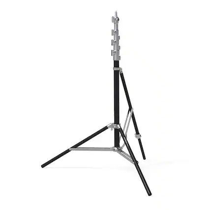 Front. RAUBAY - 【Space-Saving】LT30 Light Stand – Silver Corner Version 10ft Light Stand – Corner-Style with Air Cushion.
