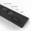 Back. VIZIO - M-Series All-in-One 2.1 Immersive Sound Bar with Dolby Atmos, DTS:X and Built In Subwoofers - Black.