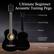 Ultimate Beginner Acoustic Tuning Pegs
- Tuning Pegs
- Nylon Strings
- Rosette
- Handcrafted Hardwood
- Classic Shape