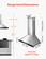 Range Hood Dimensions
- Chimney Height: 8.3" / 21cm, 11.6" / 30cm
- Hood Height: 19.65" - 39" / 50-99 cm
- Max 32" / 81 cm, Min 24" / 5.1 cm
- Width: 36" / 90cm, Depth: 19.6" / 50cm
- Suit to the highest 9' Ceiling