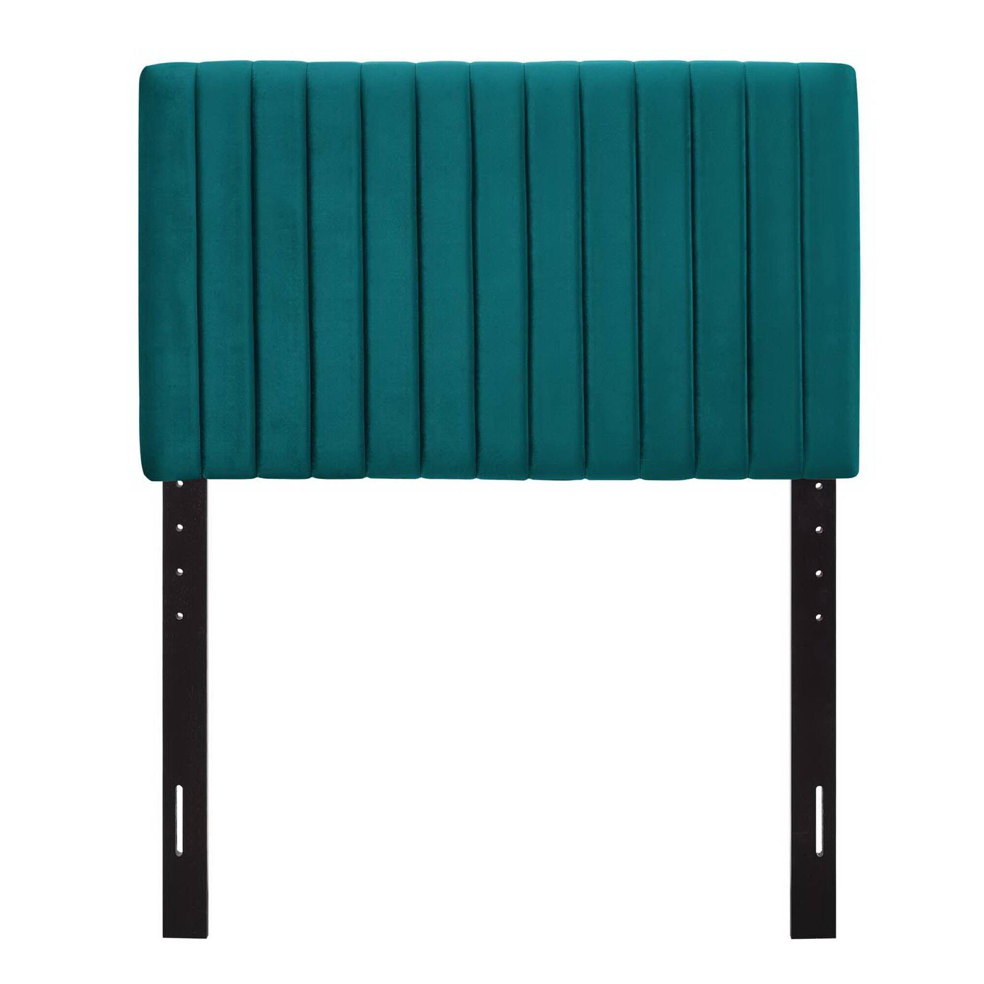Alt View 1. Modway - Keira Performance Velvet Twin Headboard by Modway - Blue.