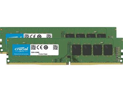 Crucial 16GB (2 x 8GB) 288 Pin PC RAM DDR4 3200 (PC4 25600 Crucial 16GB (2 x 8GB) 288 Pin PC RAM DDR4 3200 (PC4 25600