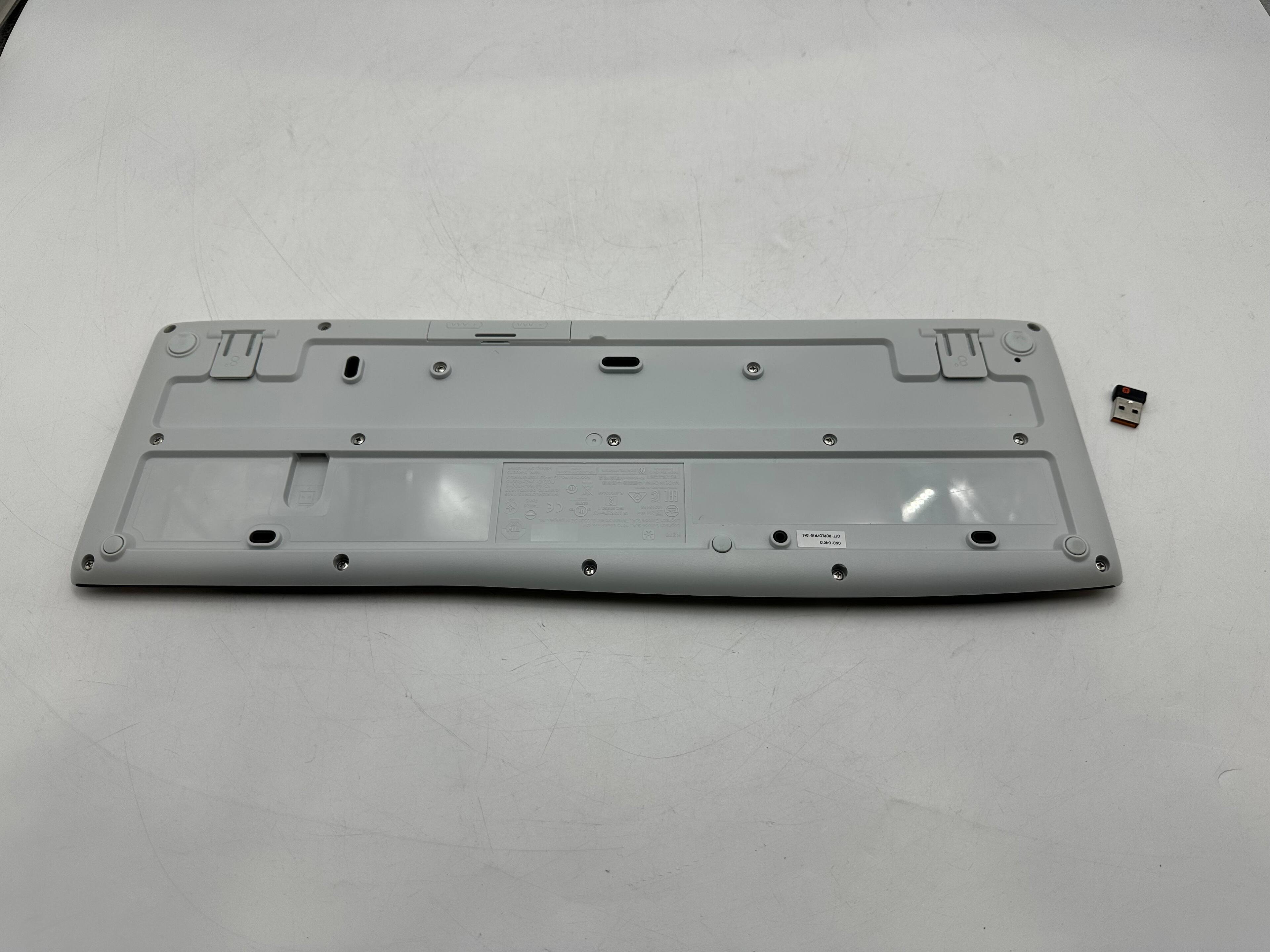 Alt View 3. Logitech - LOGITECH K270 KEYBOARD SPANISH LAYOUT - BLACK - Black.