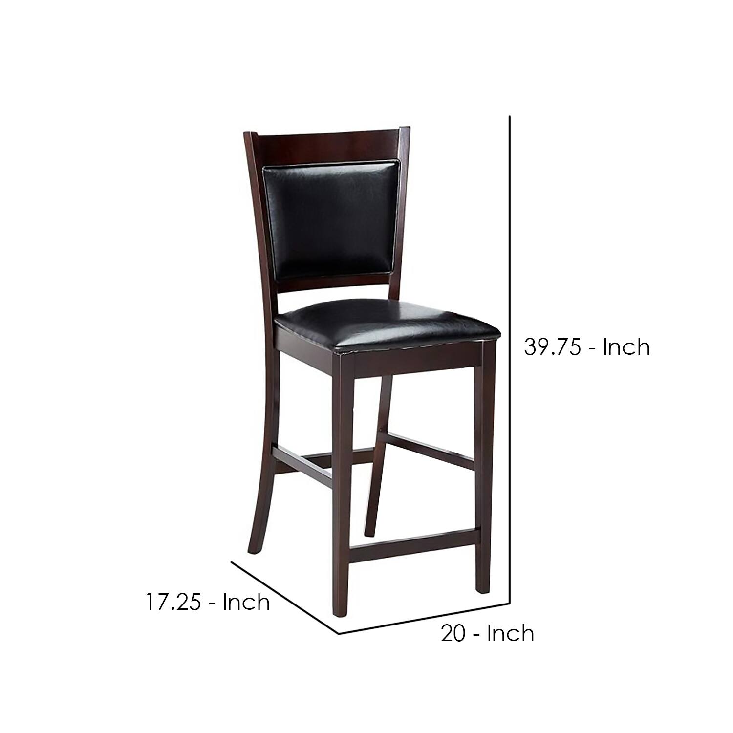 39.75 - Inch  
17.25 - Inch  
20 - Inch