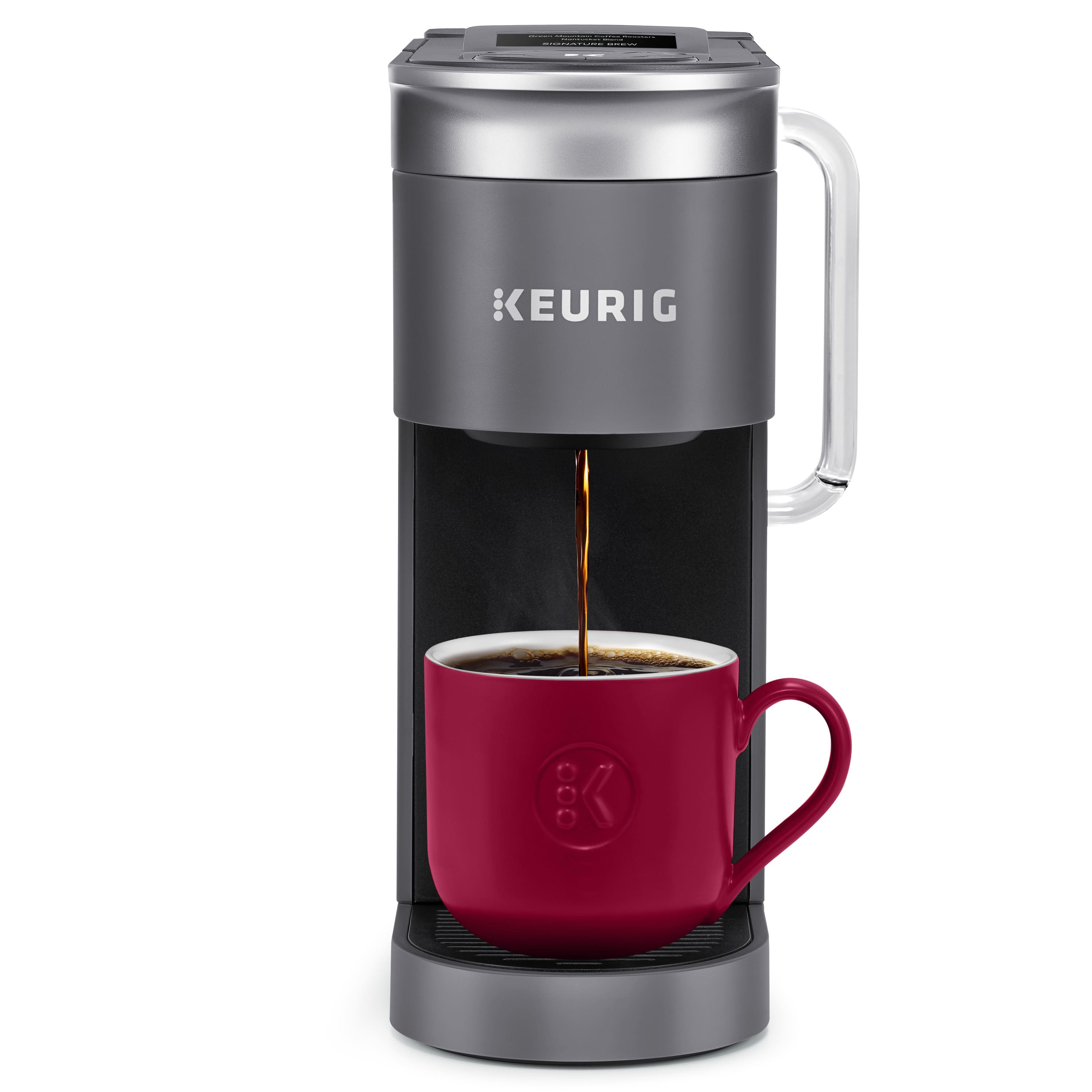 Alt View 11. Keurig - K-Supreme SMART Single Serve Coffee Maker with WiFi Compatibility - Gray.