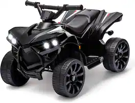 Acekool - 6V Ride on Toy, Kids ATV 4 Wheeler with 1.8MPH Max Speed, Wear-Resistant Wheels
