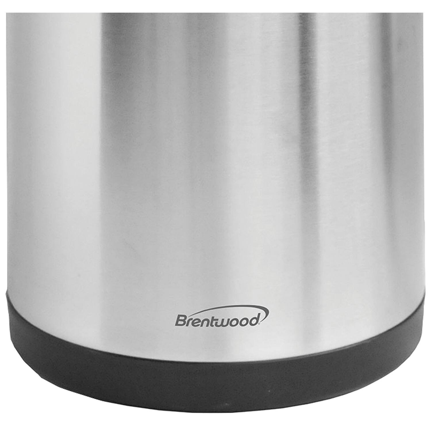 Alt View 7. Brentwood - Brentwood Ctsa-2500 Airpot Hot And Cold Drink Dispenser (2.5 L) - silver.