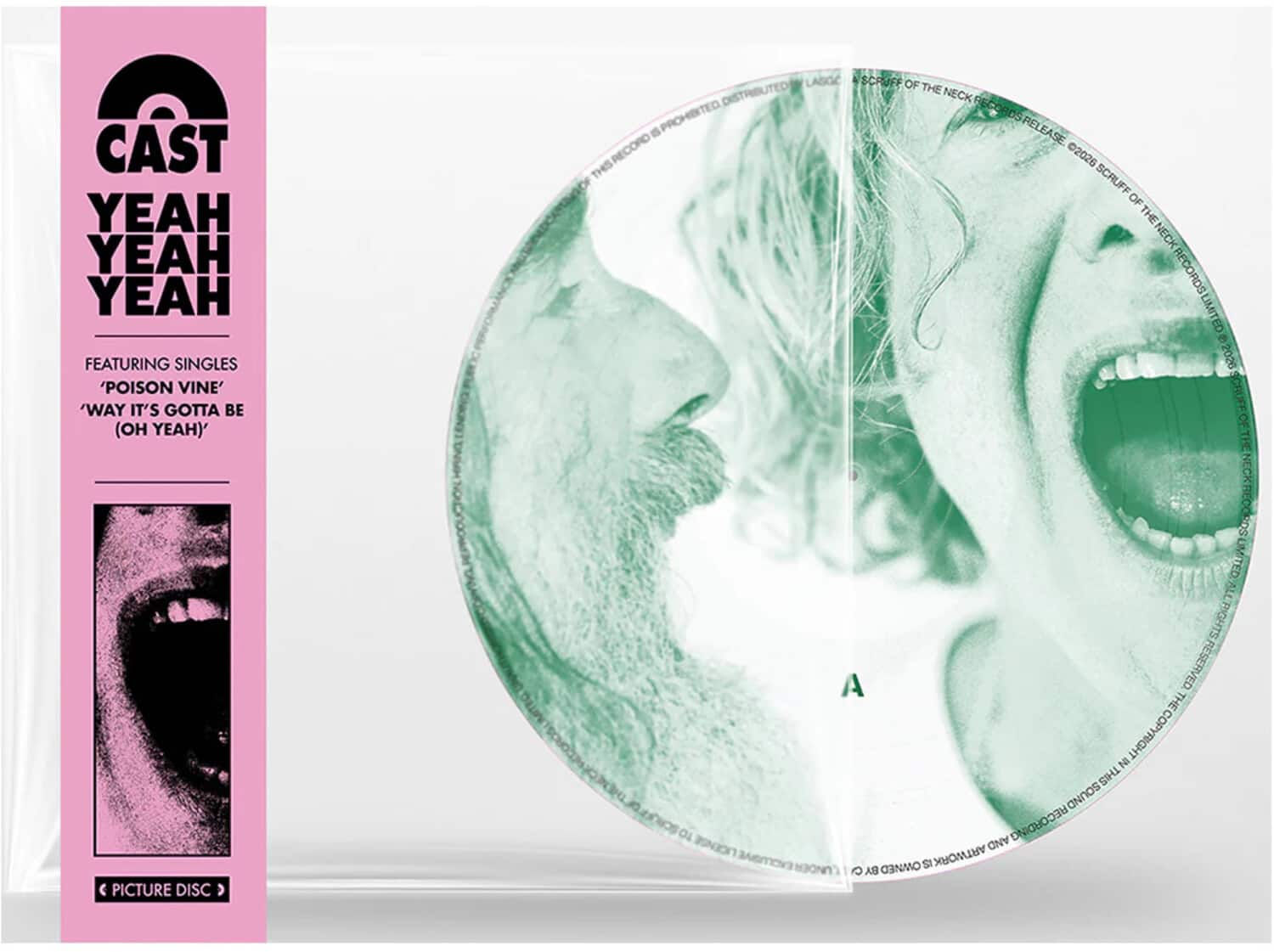 The Cast - Yeah Yeah Yeah - Picture Disc   - VINYL LP price history on PriceWatchPro