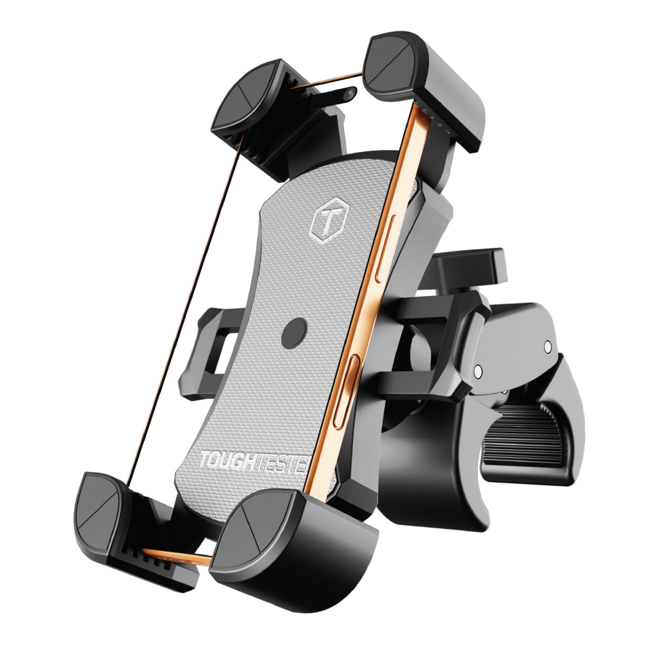 Alt View 1. ToughTested - ToughTested MagTough XT 15W Magnetic Wireless Car Charger & Phone Mount for Dashboard & Windshield, MagSafe Compatible - Black.