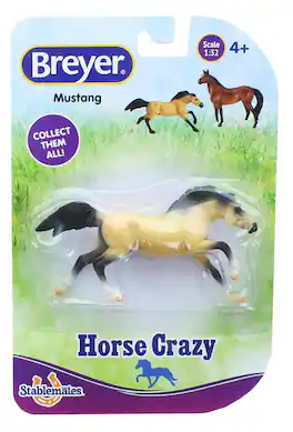 Breyer - Stablemates Horse Crazy 1:32 Scale Model Horse | Mustang - Purple