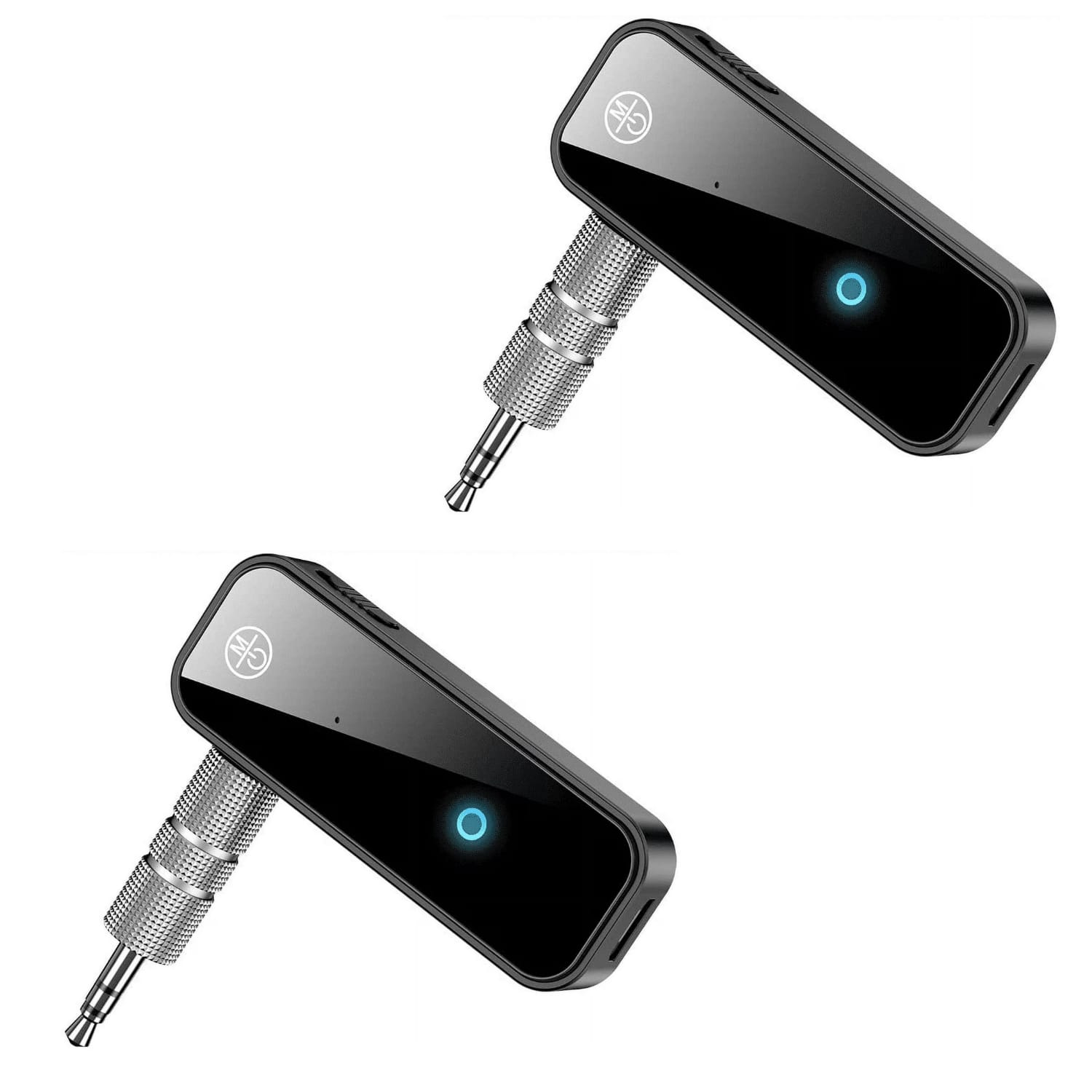 Stock Preferred - 2Pack USB Wireless Bluetooth 5.0 Transmitter Receiver - Black