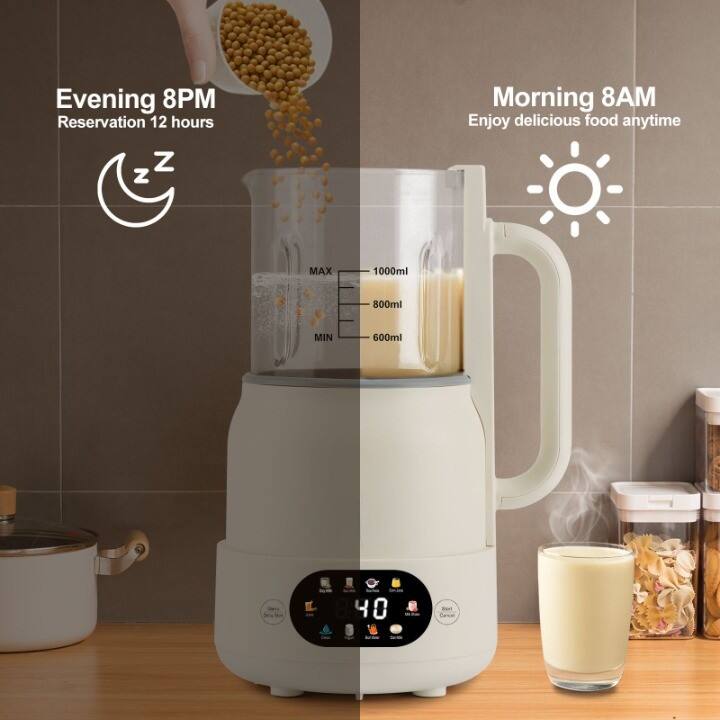 Evening 8PM  
Reservation 12 hours  

Morning 8AM  
Enjoy delicious food anytime  

MAX 1000ml  
MIN 600ml