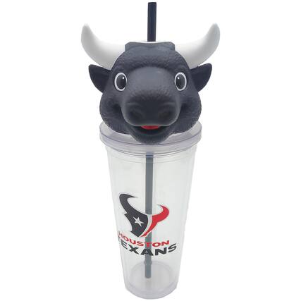 Front. Pegasus - Mascot Lid 24oz. Sipper Cup - Multicolor.