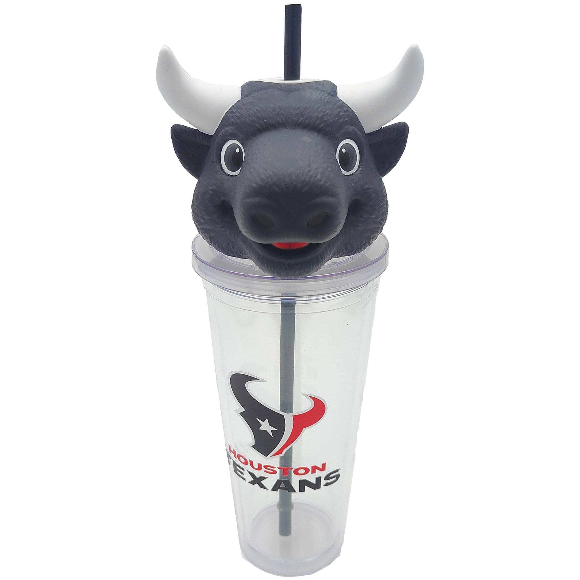 Front. Pegasus - Mascot Lid 24oz. Sipper Cup - Multicolor.