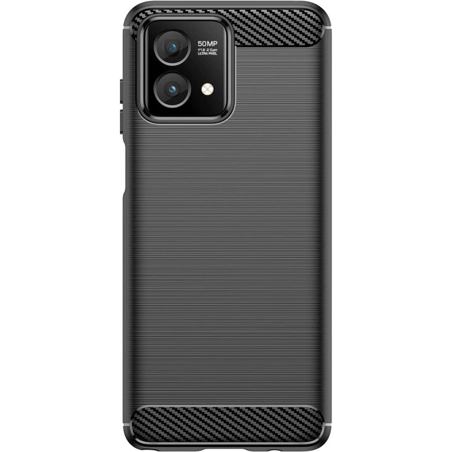 Front. SaharaCase - Anti-Slip Series Case for Motorola G Stylus 5G (2023) - Black.