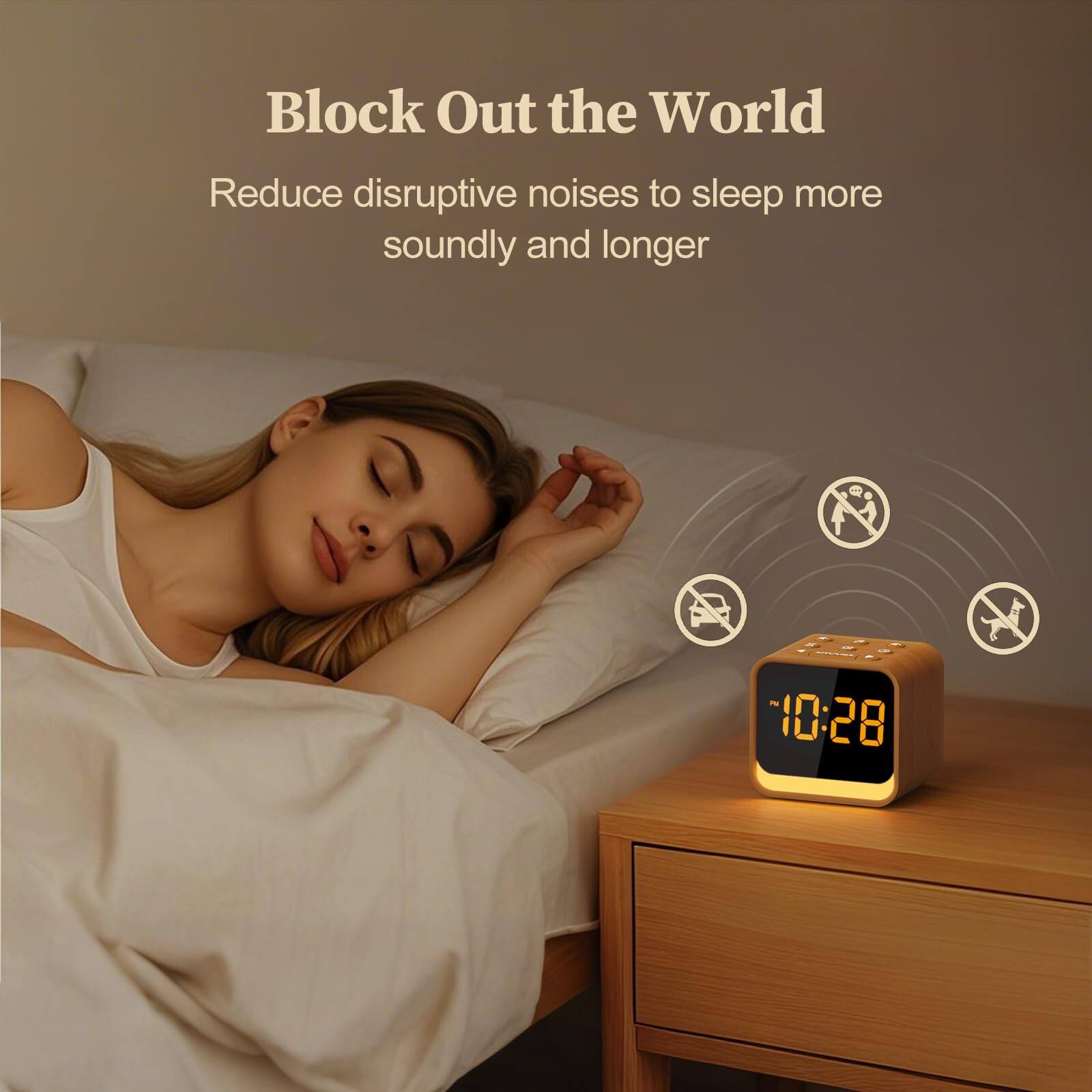 Block Out the World

Reduce disruptive noises to sleep more soundly and longer

10:28