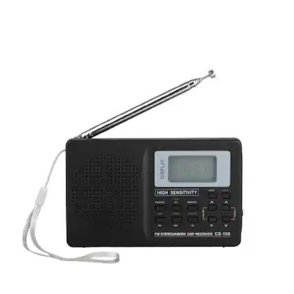 DISPLAY 891 HIGH SENSITIVITY FM STEREO/AM/FM RECEIVER CS-106