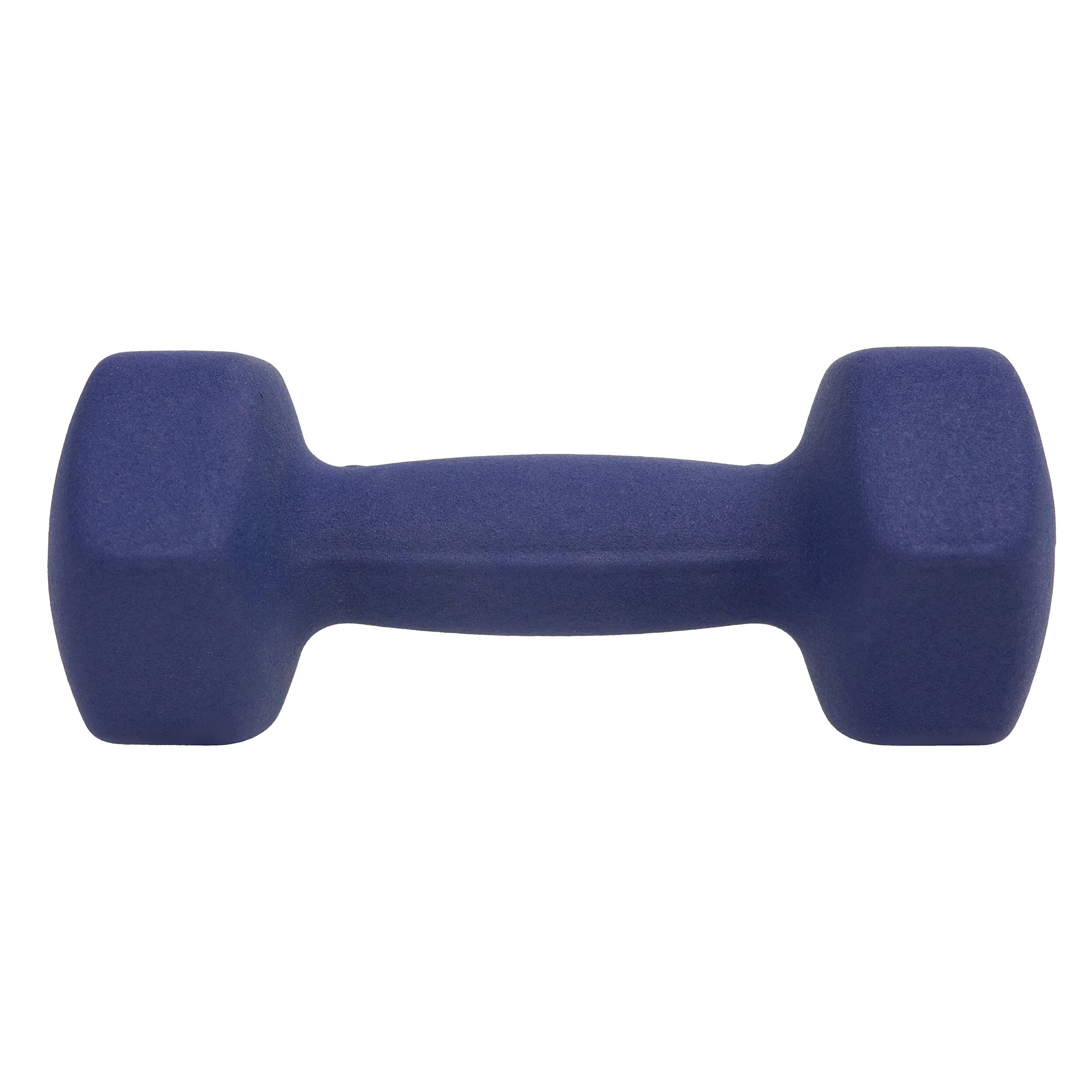 Alt View 1. Sunny Health & Fitness - Neoprene Dumbbell Set (Pair) - 8 LB - Blue.