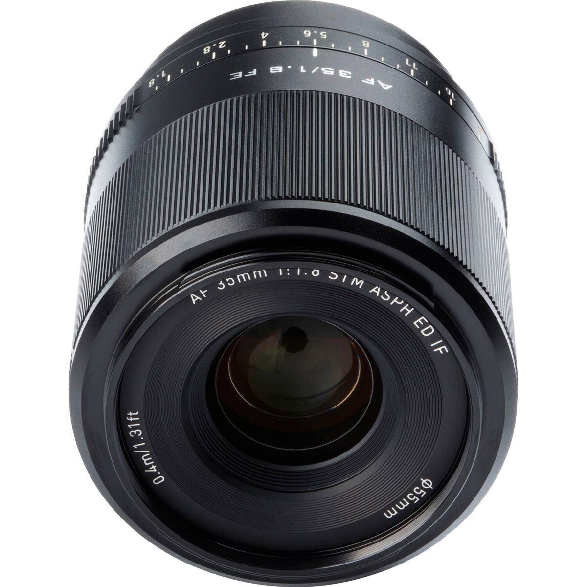 8
I
4 5.6 I 8 2.8 I I I I I 11 I FE 35/1.8 I AF I
0.1:1 35mm MIC AF ASPH ED IF
.31ft 0.4m/1
55mm