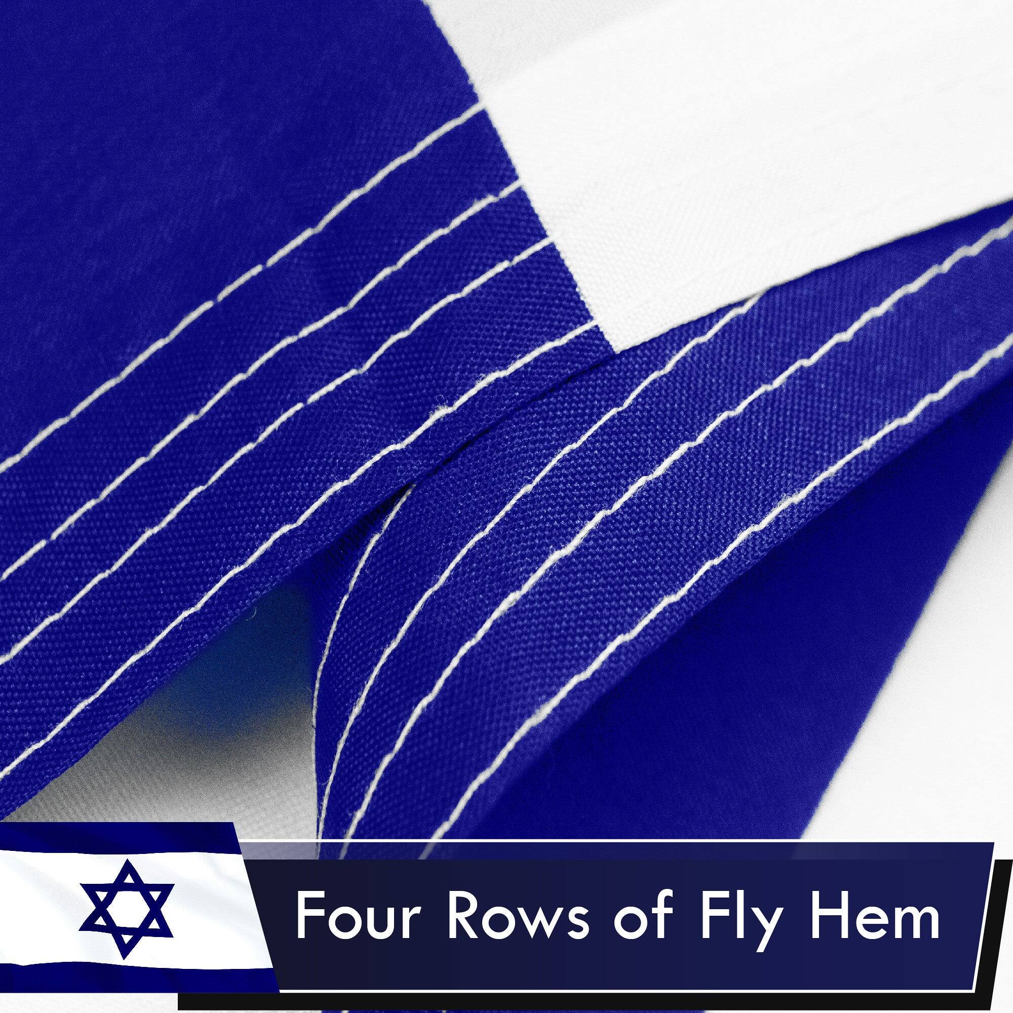 Four Rows of Fly Hem