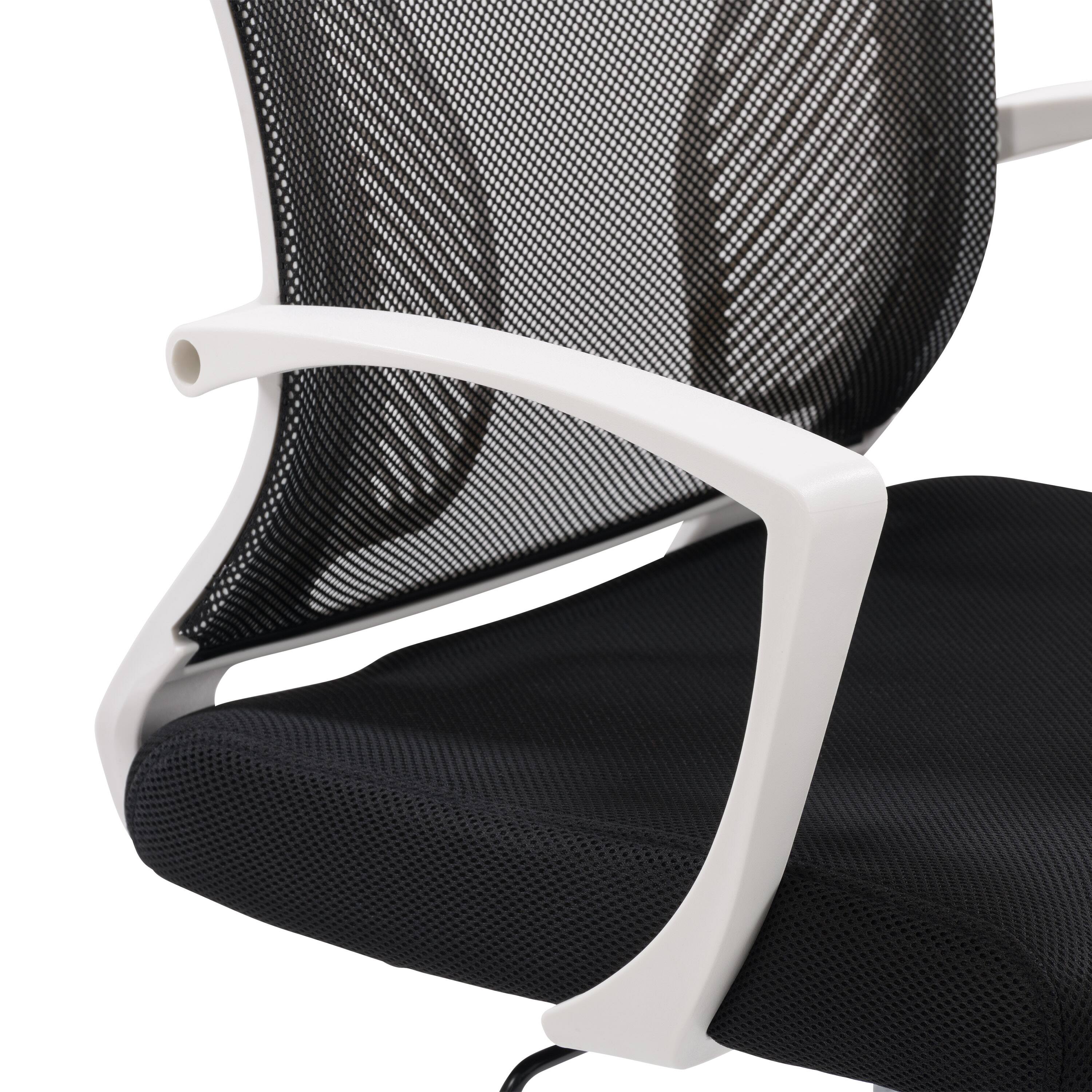 Alt View 17. CorLiving - Workspace Mesh Back Office Chair - Black and White.