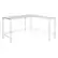 Angle. OSP Home Furnishings - Contempo L-Shaped Desk - White Oak.