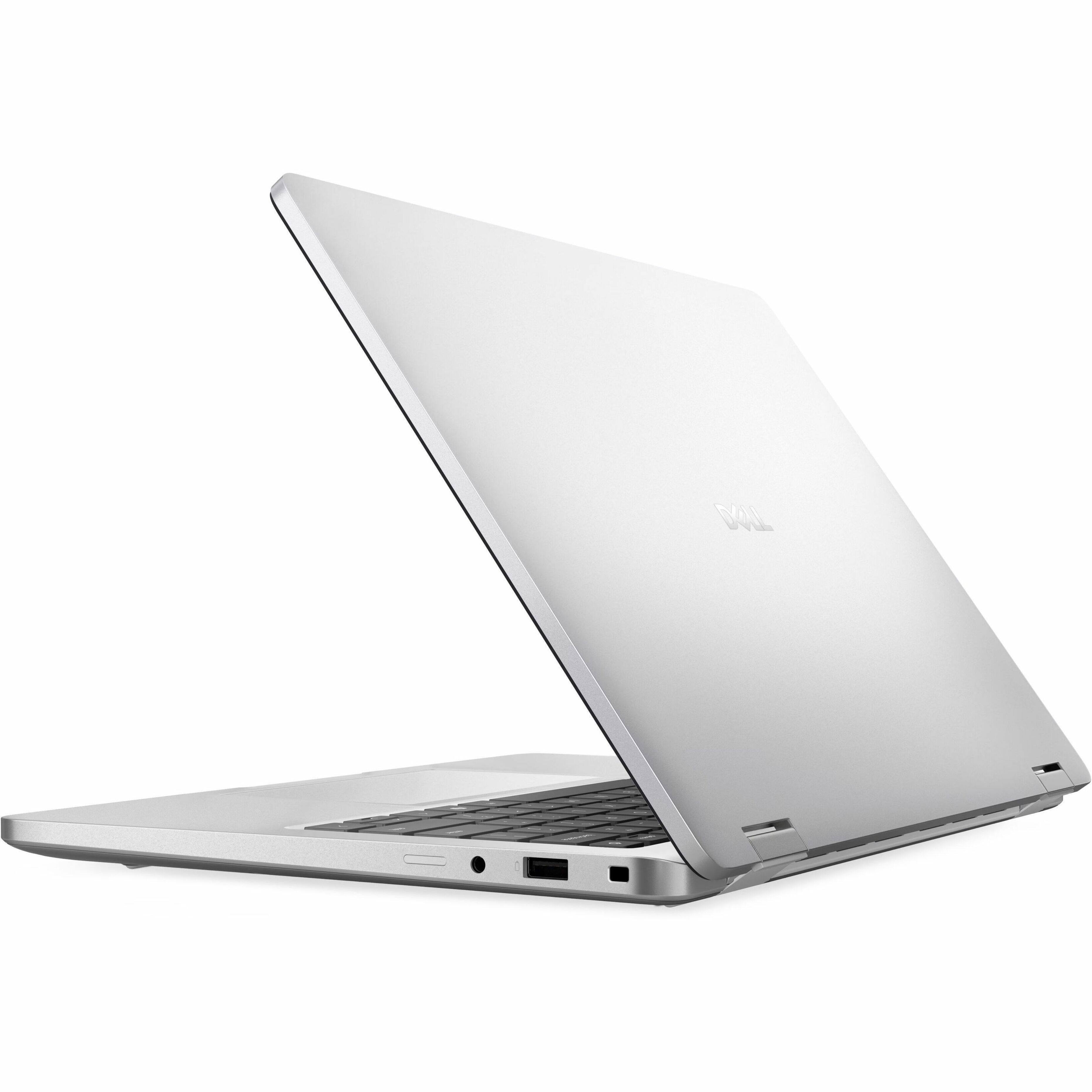 Alt View 17. Dell - Pro 14 Plus 14" IPS LCD 1920 x 1200 (Full HD Plus) Laptop - Intel Core Ultra 7 with 16GB Memory - 512 GB SSD - Silver.