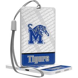 Keyscaper - Memphis Tigers Bluetooth Pocket Speaker - White