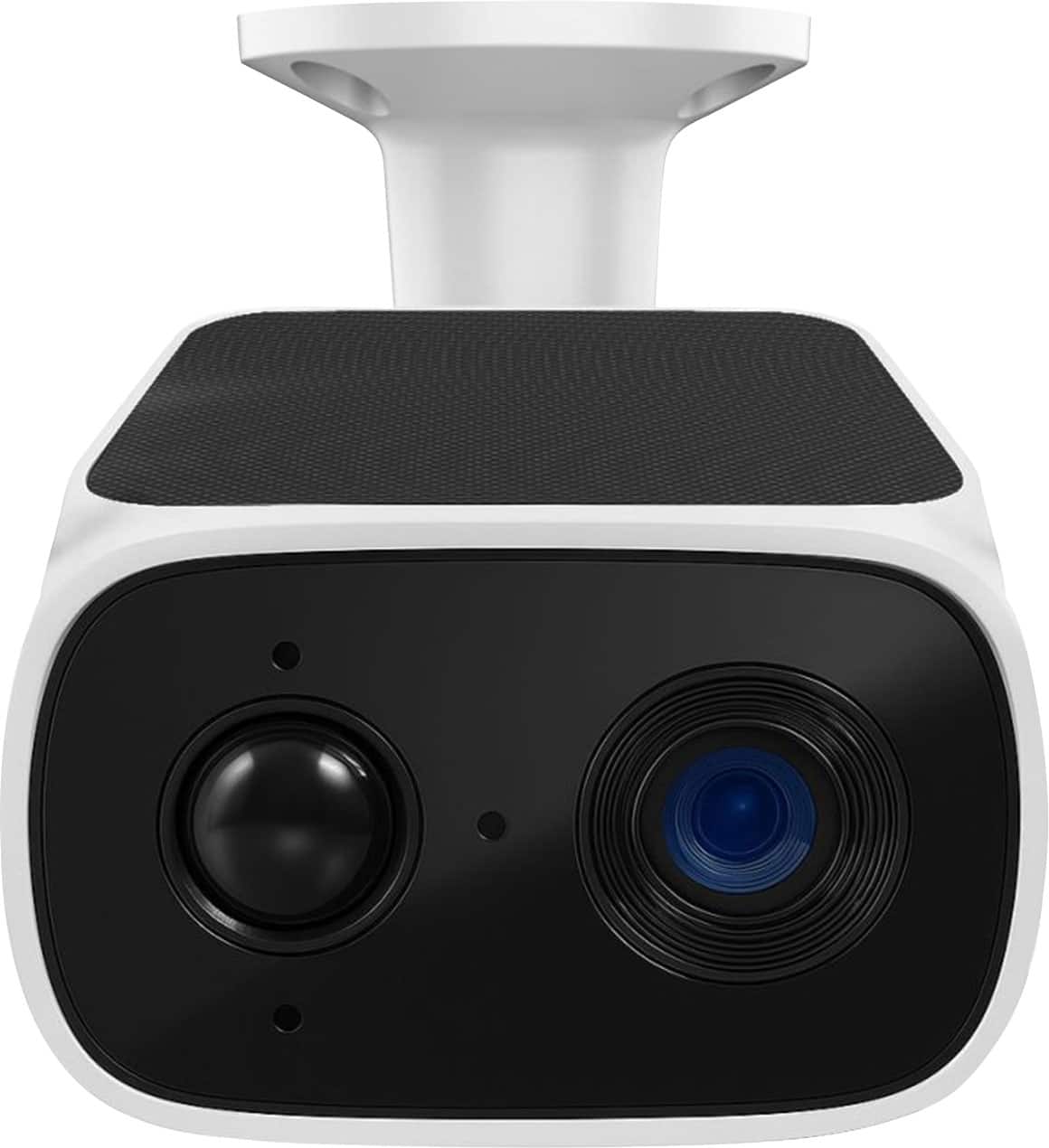 Swann - EVO Solar 2K Indoor Wi-Fi Security Camera Motion Detect, Night Vision, 2-Way Talk, Local Storage, 16GB Card - White