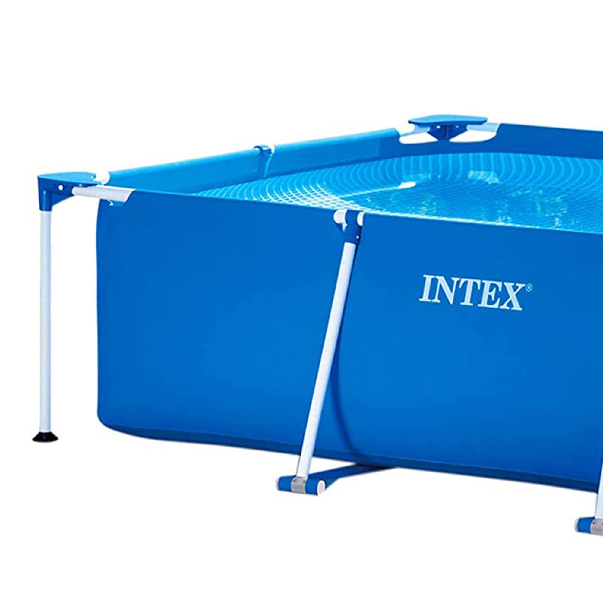 Angle. Intex - Rectangular Frame Baby Splash Pool.