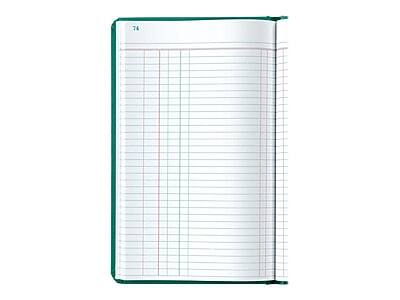 Alt View 5. Esselte - Boorum & Pease 66 Series Record Book, 7.63"W x 12.13"H, 75 Sheets/Book - Blue.