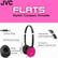 JVC FLATS
Stylish, Compact, Versatile
- 3.5mm Plug
- Rotating housing
- Fluffy cushioned ear pad
- Adjustable steel headband
- Compact, glossy-colored unit