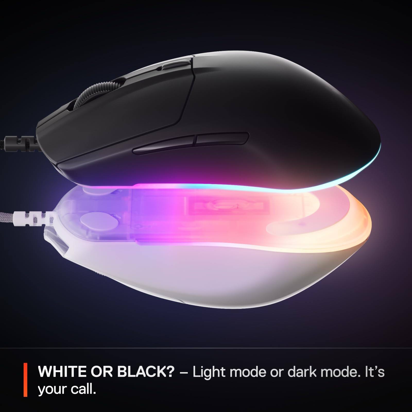 WHITE OR BLACK? – Light mode or dark mode. It's your call.