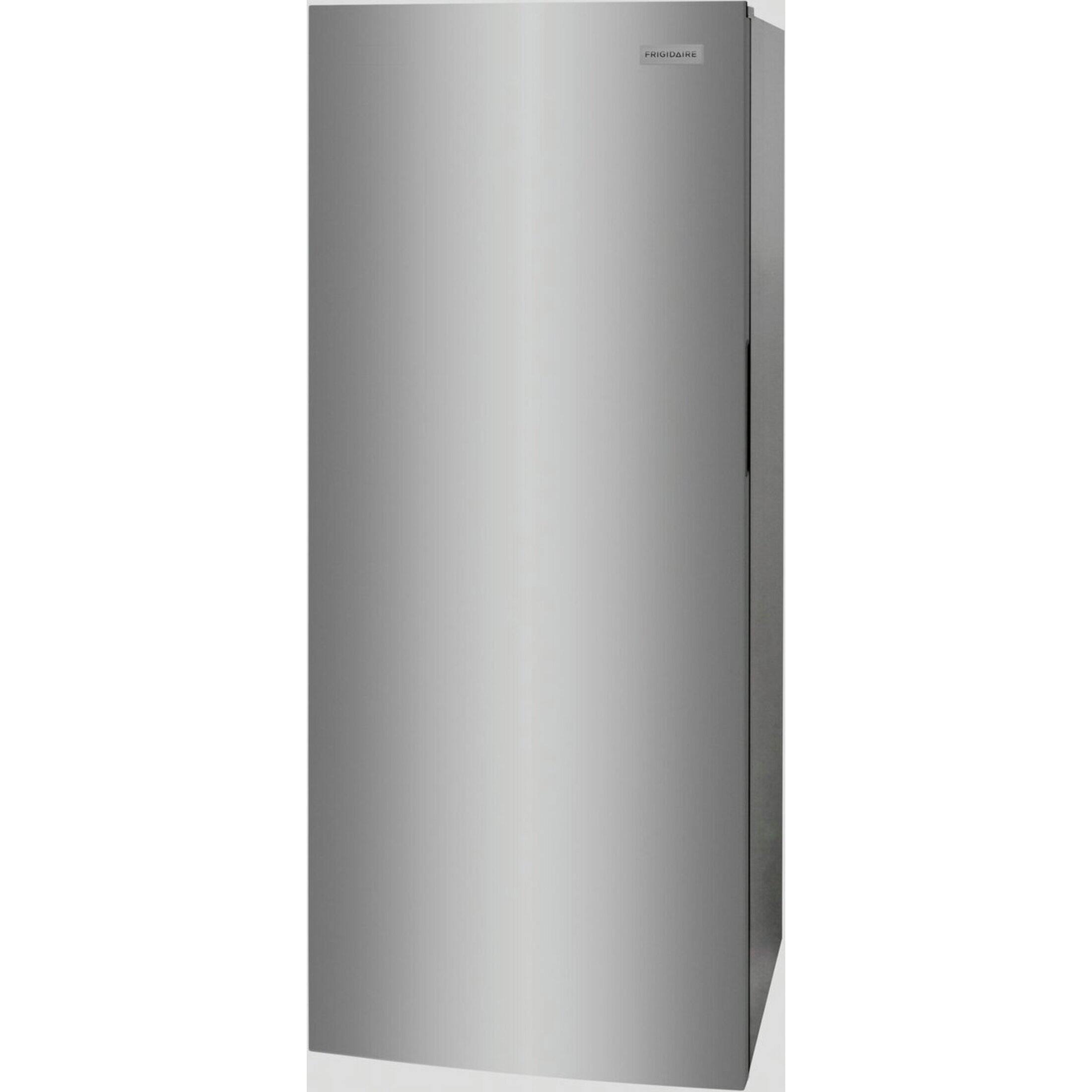 Angle. Frigidaire - 13 Cu. Ft. Garage Ready Upright Freezer - Fingerprint-Resistant Stainless Steel Look.