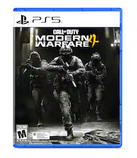 PS5
CALL OF DUTY MODERN WARFARE
MATURE 17+
Internet and M Online Required
PlayStationPlus Multiplayer for ESRB
REQUIRES CONTENT DOWNLOAD