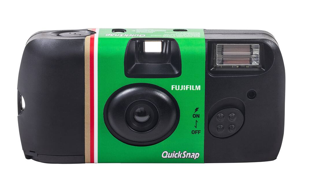 Fujifilm - QuickSnap Flash 400 Single-Use Camera with Flash