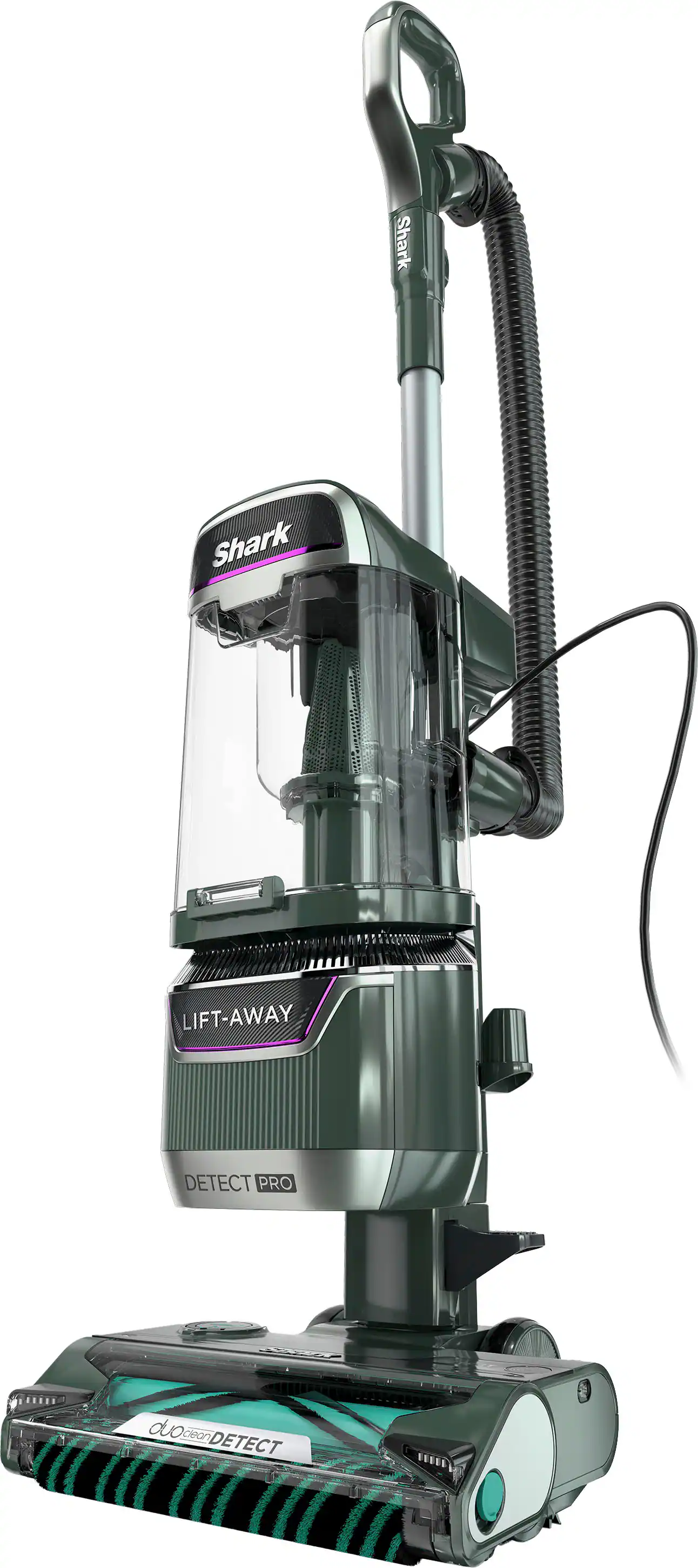 Shark - Detect Pro Lift-Away ADV Bagless Upright Vacuum with DuoClean Detect, Anti-Allergen, and Odor Neutralizer Technology - Evergreen