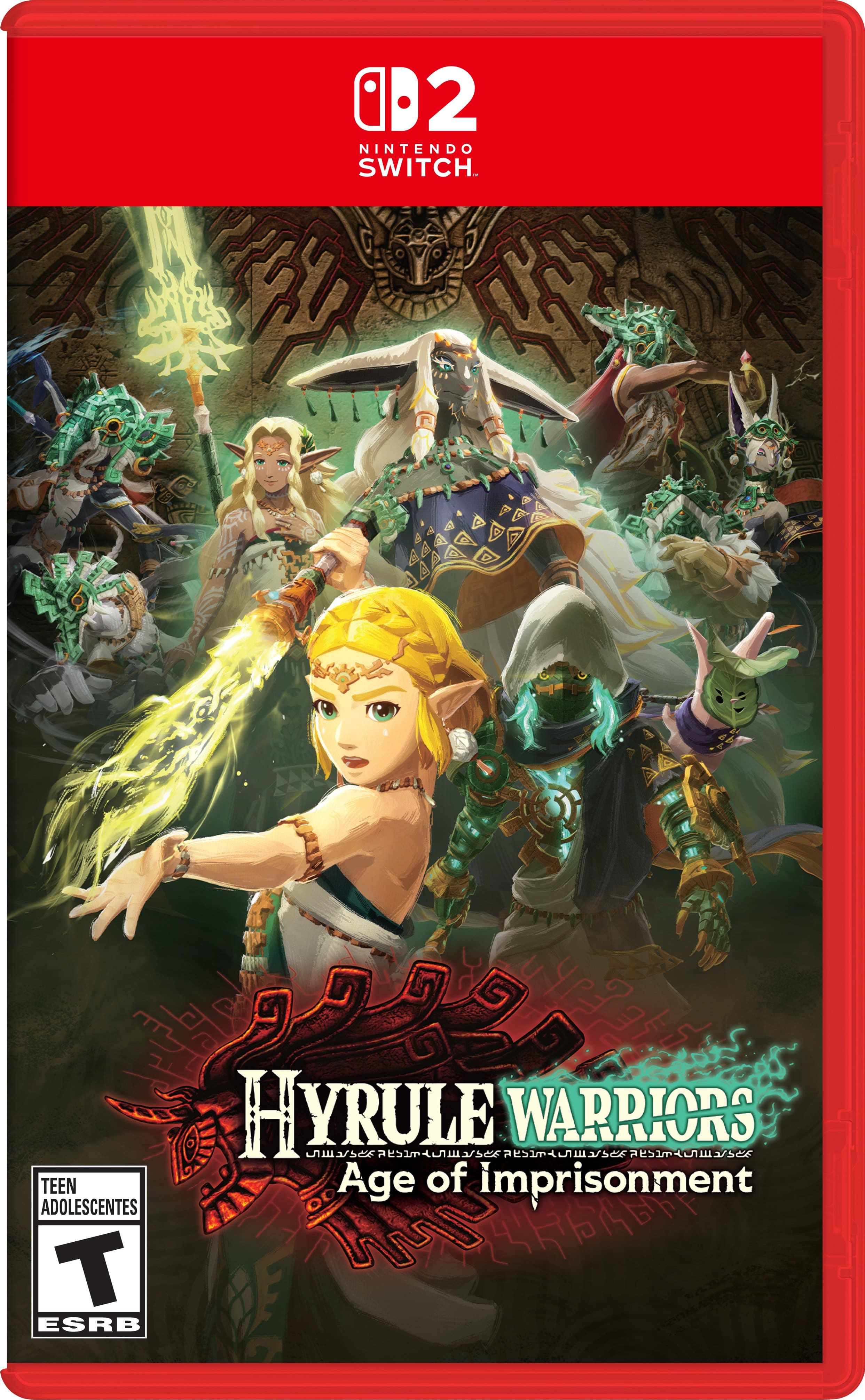 2 NINTENDO SWITCH
Hyrule Warriors
Age of Imprisonment
TEEN
ADOLESCENTES
T
ESRB