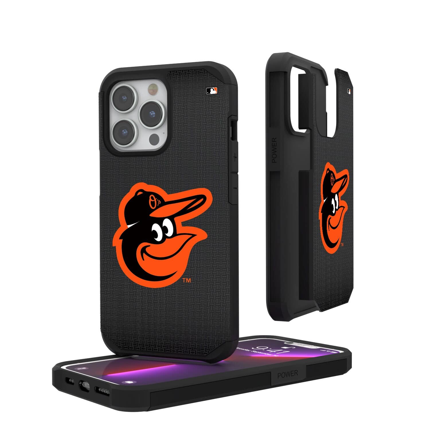 Keyscaper - MLB - Baltimore Orioles Linen Logo iPhone Rugged Case - 15 Plus - Black price history on PriceWatchPro