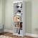 Alt View 12. CorLiving - CorLiving - Hawthorne Collection 5 Shelf Floor-Standing Bookcase - White.