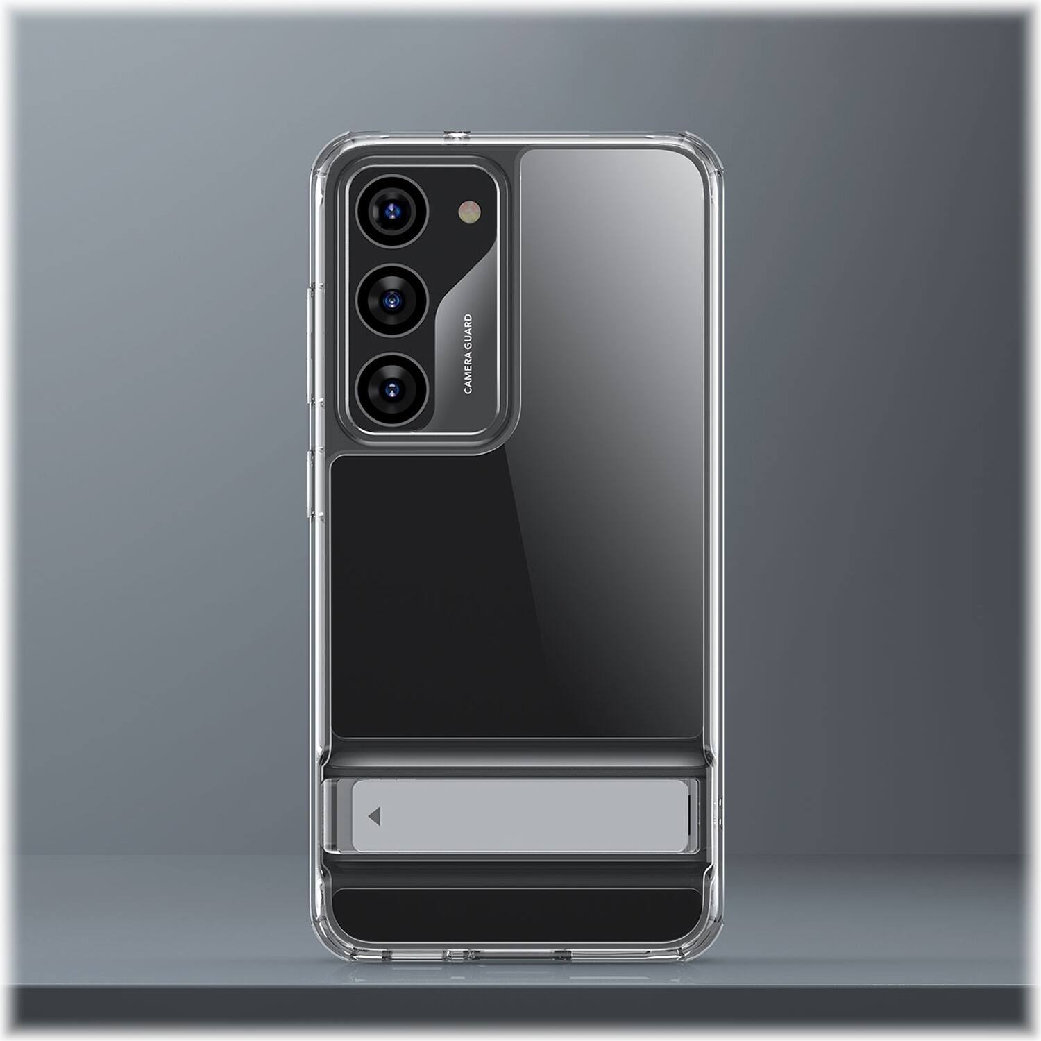 Alt View 12. SaharaCase - AirShield Boost Kickstand Series Case for Samsung Galaxy S23 - Clear.