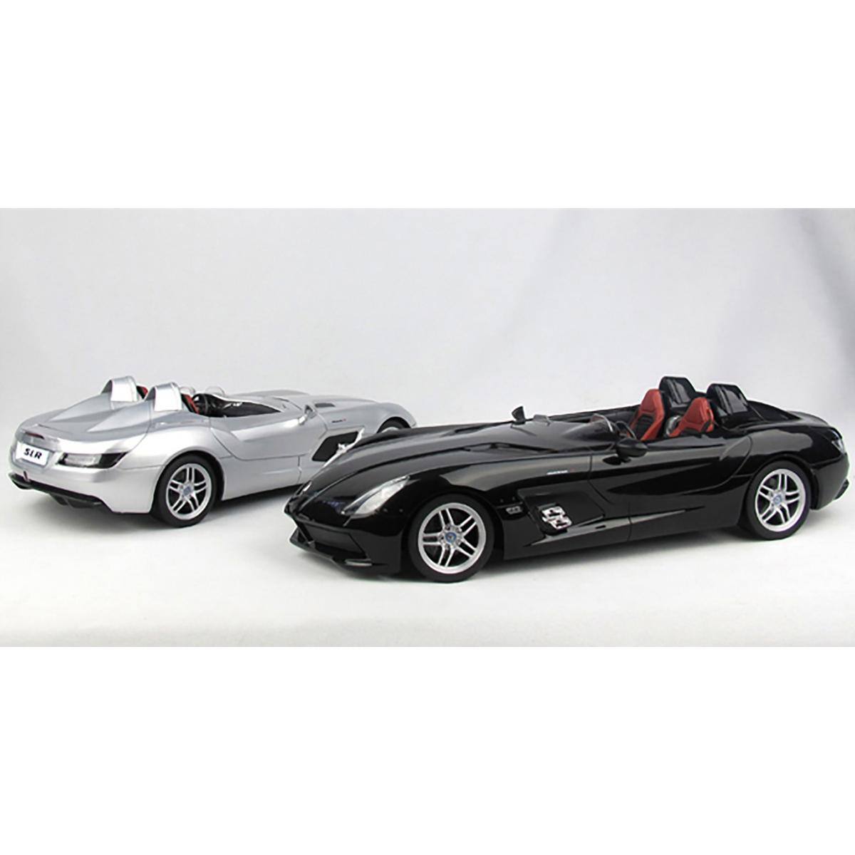 Angle. JuzToys - Remote Control Car, 1:12 RC Car Mercedes-Benz SLR (Black) - Black.