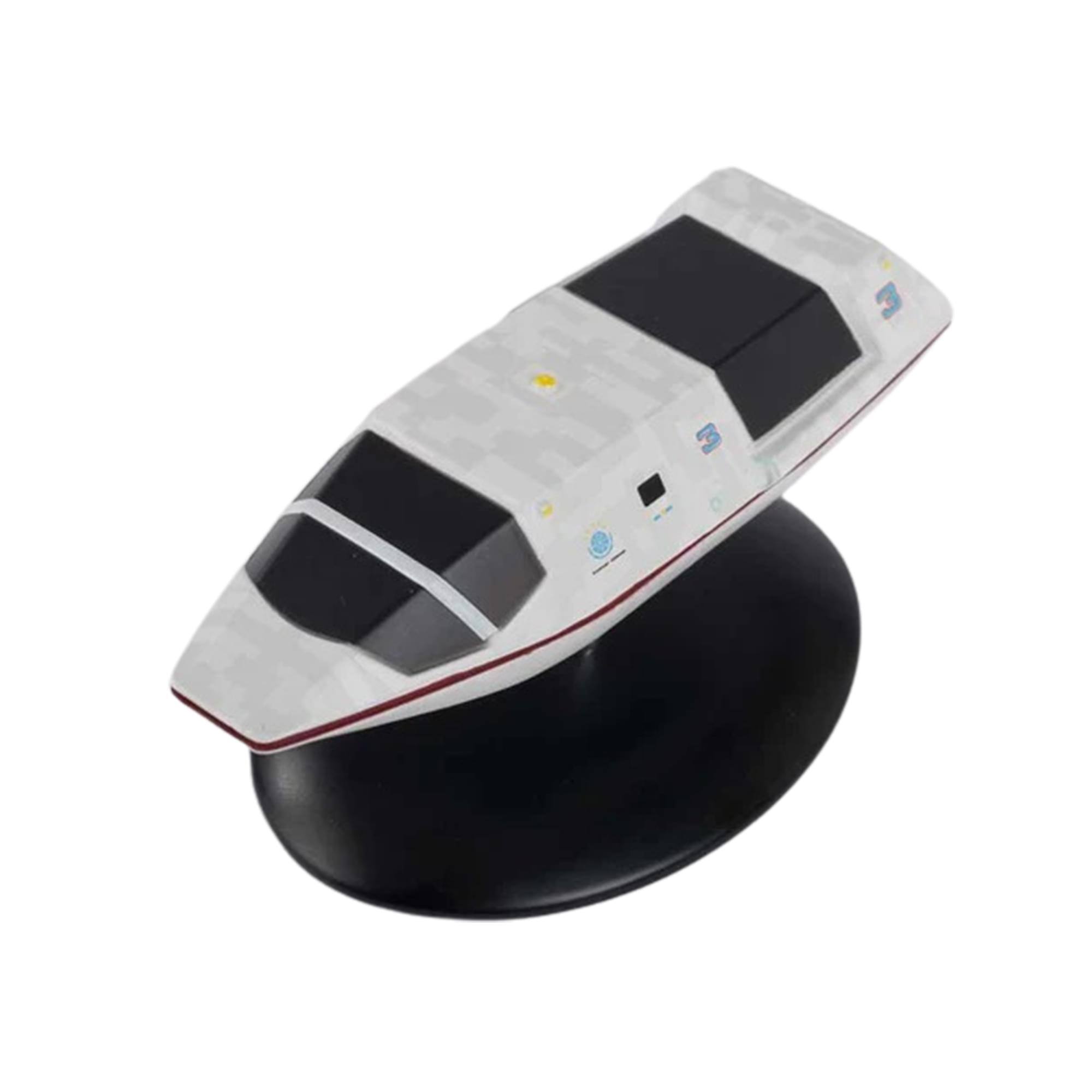 Alt View 3. Eaglemoss - Eaglemoss Star Trek Shuttlecraft Set 5 Air Tram, Starfleet Tug, Galileo, Type-8 - Grey.