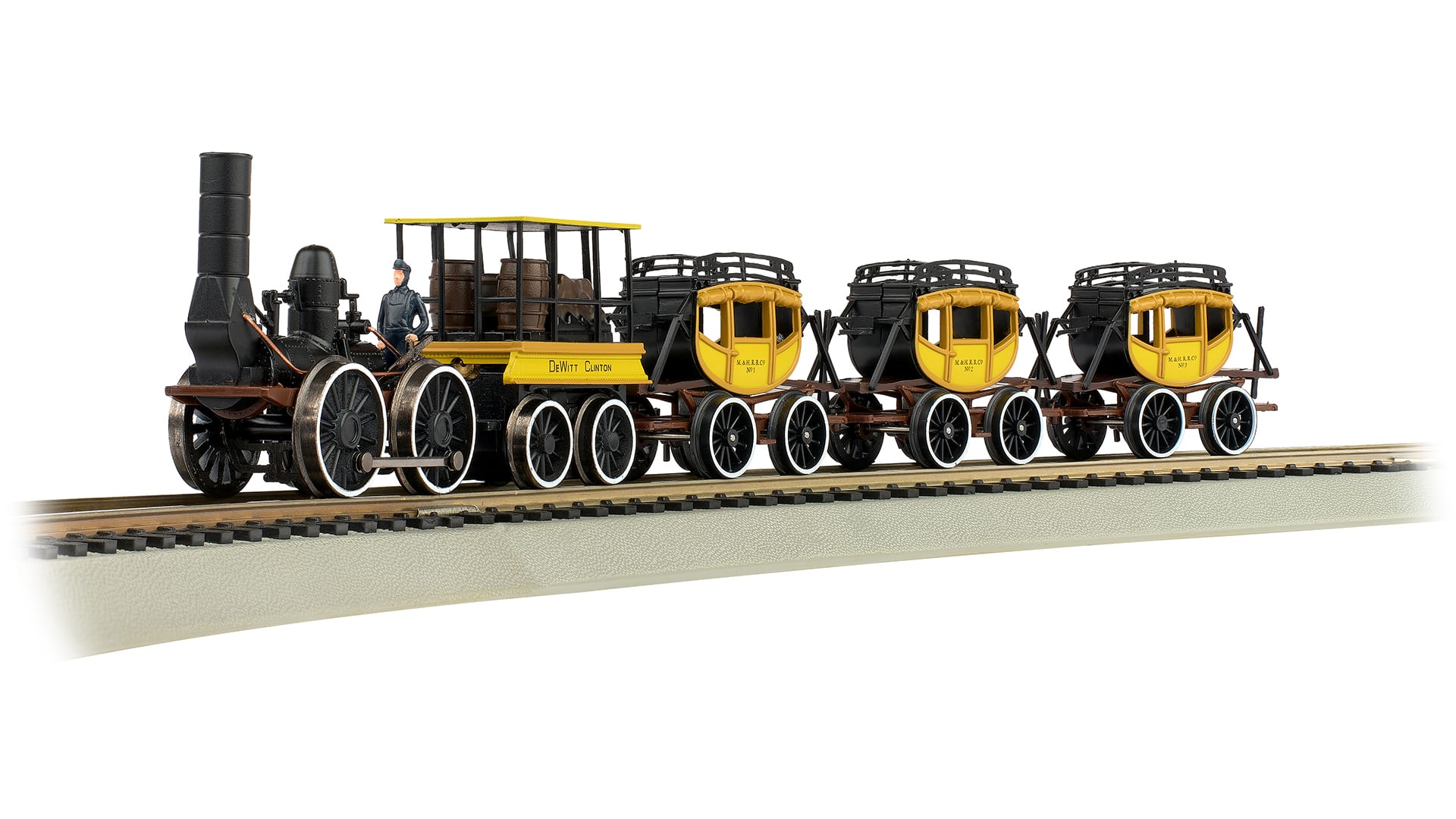 鉄道模型 The DeWitt Clinton HOScale ElectricTrain Bachmann Trains DEWITT CLINTON Ready To Run Electric Train Set HO