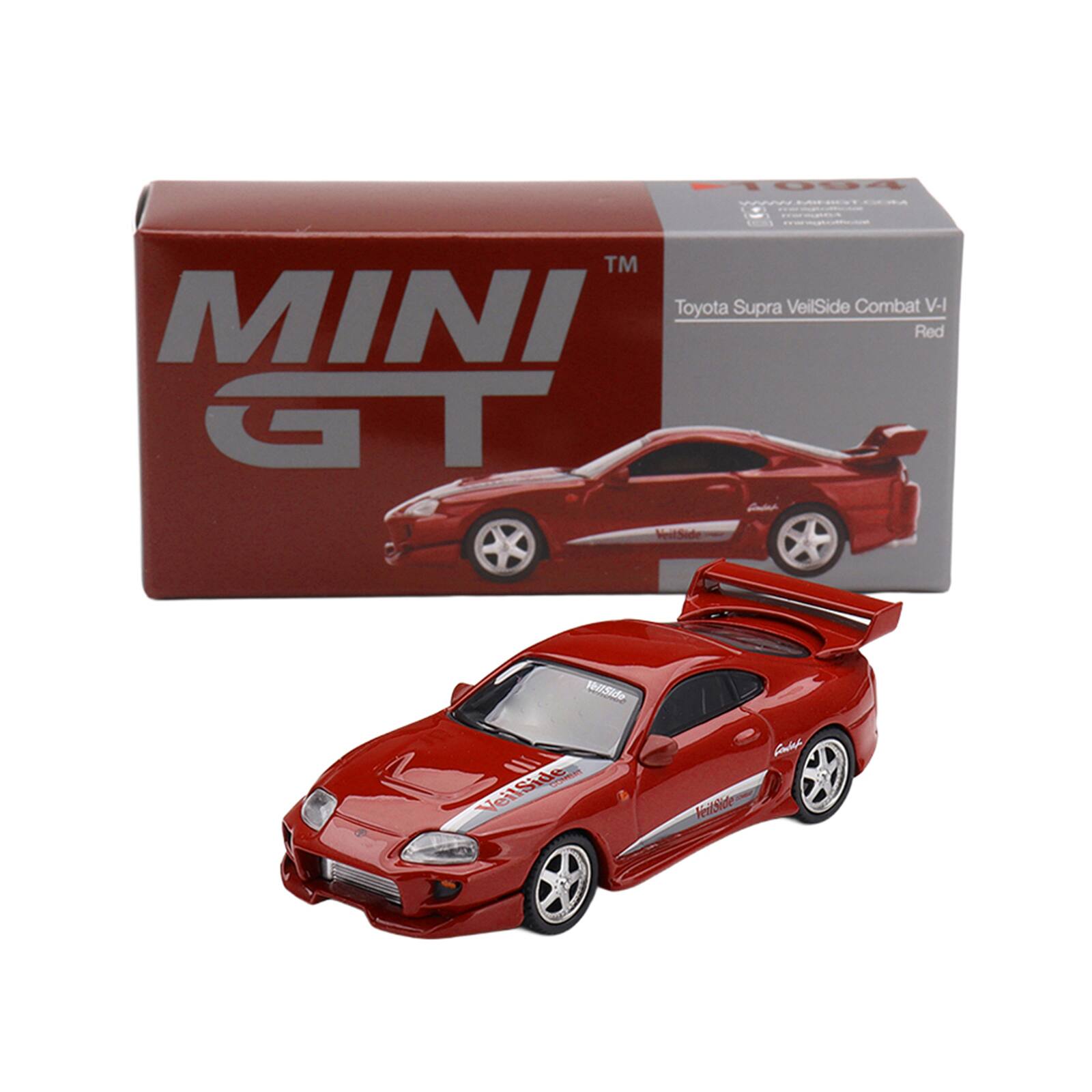 MINI GT  
TM  
Toyota Supra VeilSide Combat V-I  
Red