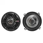 Front. Crunch - Crunch 5.25" Coaxial Speaker Set, Full-Range Audio Upgrade for Vehicle Stereo - Black.