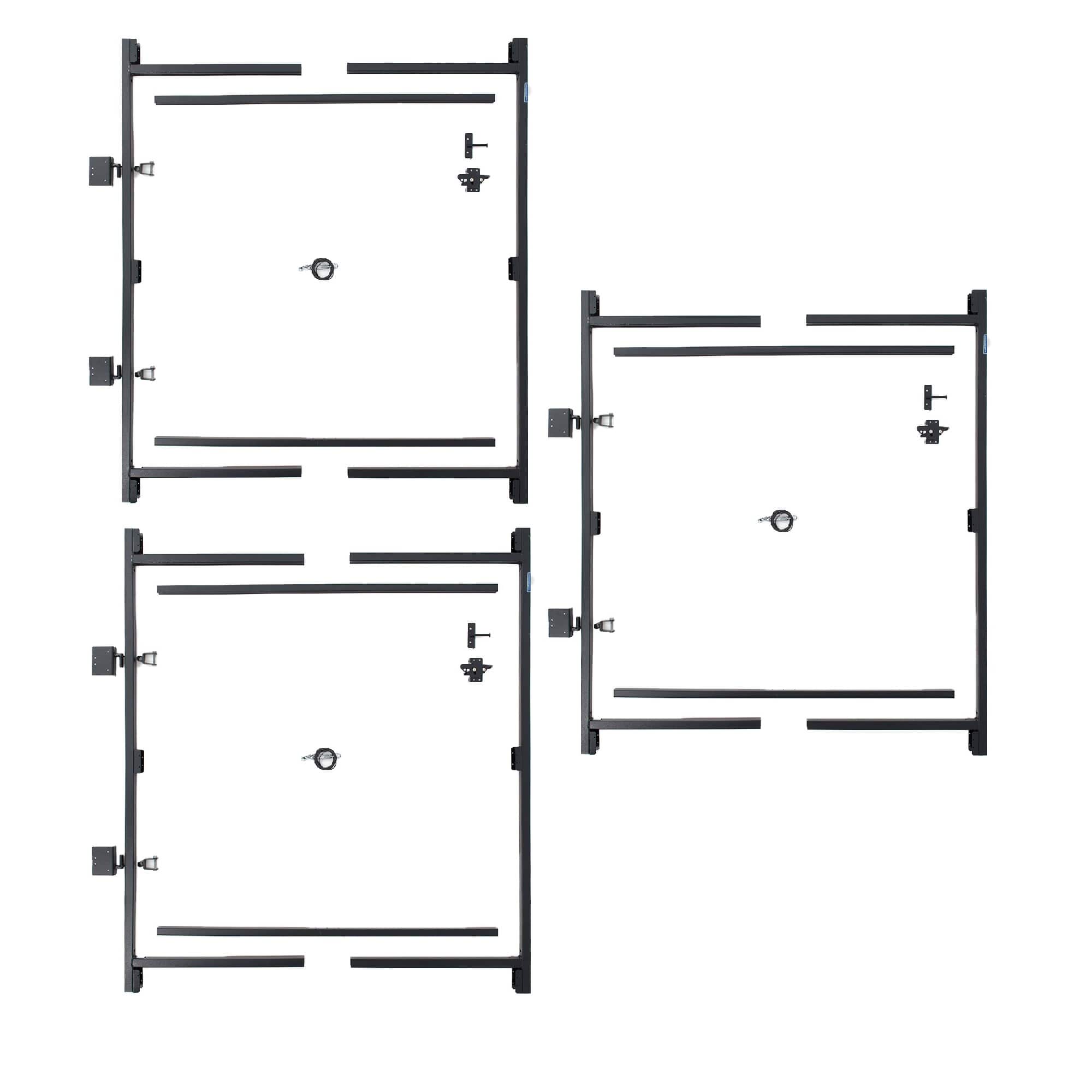 Steel Frame Gate Kit (2 Pack) & Adjust-A-Gate Steel Frame Gate Kit - Black price history on PriceWatchPro