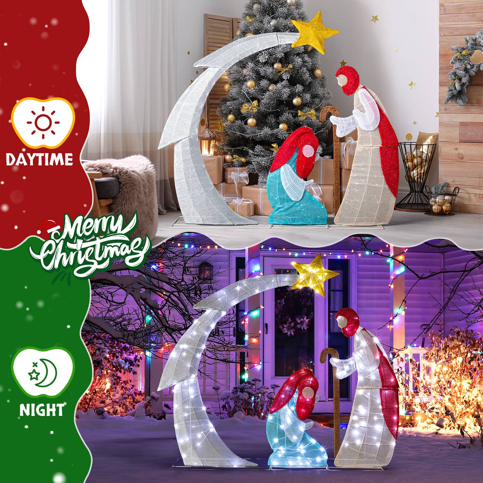 DAYTIME  
Merry Christmas  
NIGHT