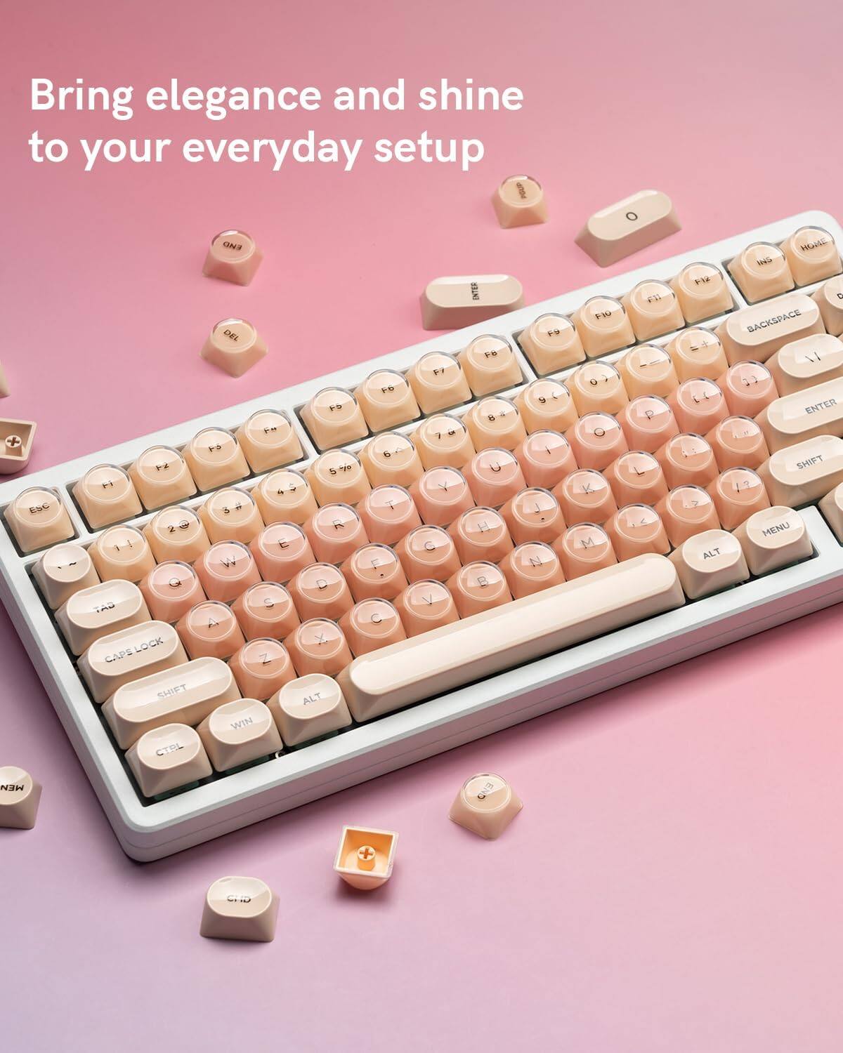 Bring elegance and shine to your everyday setup

PGUP
+ ESC MEN
~
END DEL  4 3 2 3 GAT S A CAPE LOCK CAPS Z SHIFT WIN CTRL
 5 % R D X ALT
 6 T E C
F7 7  G V
ENTER F8 8 U H B END
F9 9 /   
F10 O K M
F11 P ....
HOME INS F12 C BACKSPACE i ENTER SHIFT MENU ALT
